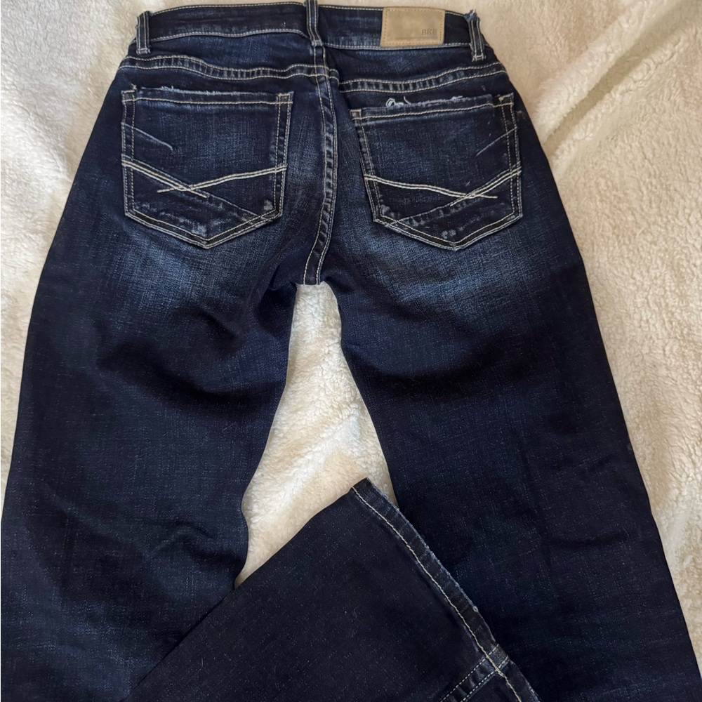 BKE Stella Slim Fit Low Rise Bootcut Jeans